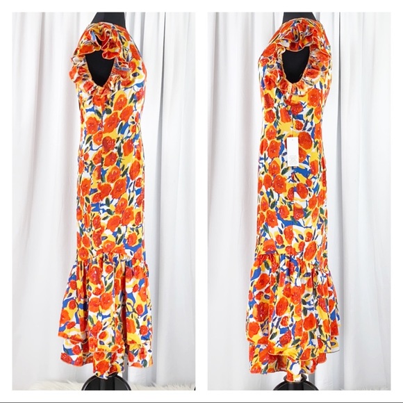 Never Fully Dressed Frieda Maxi Dress Ruffles - Picture 4 of 14